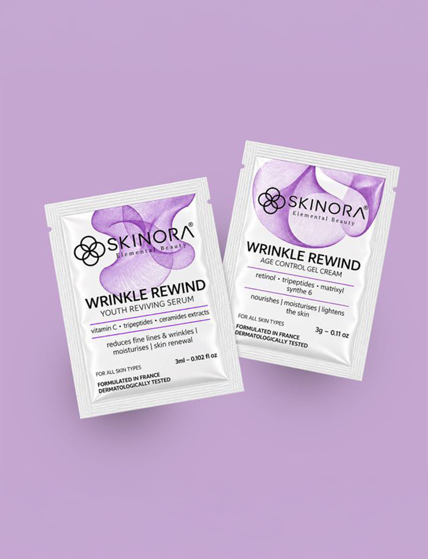 Wrinkle Rewind Youth Reviving Serum & Age Control Gel Cream Trial Pack – thumbnail 2