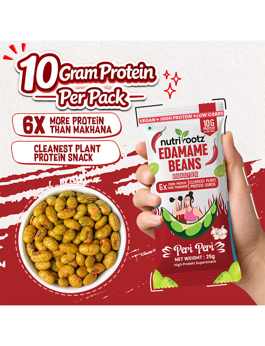 Roasted Edamame Beans - Peri Peri – thumbnail 3